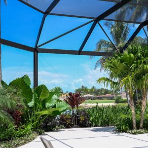 Ace Screen Repair and More Custom Lanai Wide View Screen Enclosure on a Florida Home