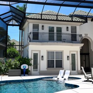 Ace Screen Repair and More Custom Lanai Wide View Screen Enclosure on a Florida Home