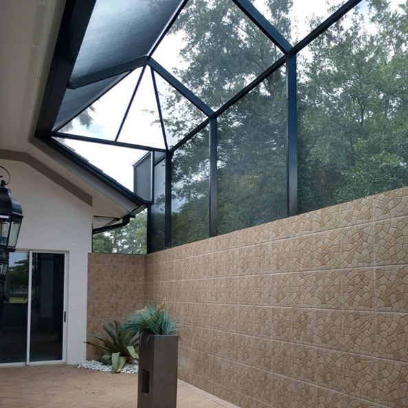 Ace Screen Repair and More Project Gallery Image of Custom Screened in Patio
