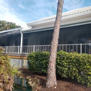 expansive picture window screen for home patio